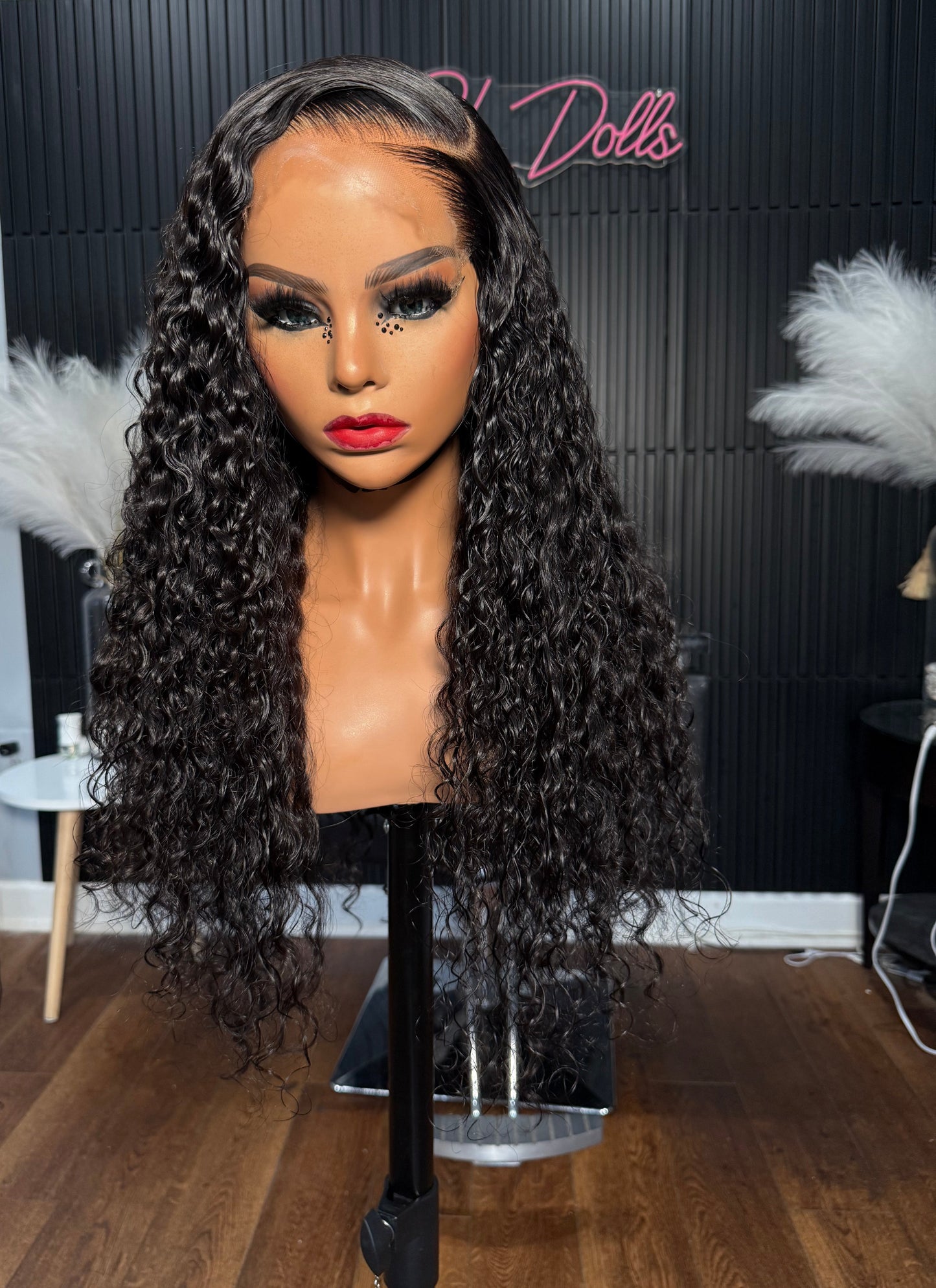Raw burmese curly unit (side part)