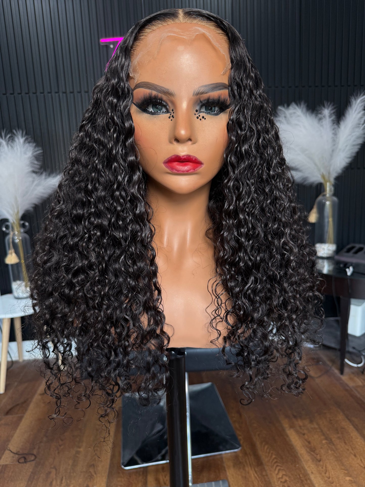 22” Raw Burmese curly unit