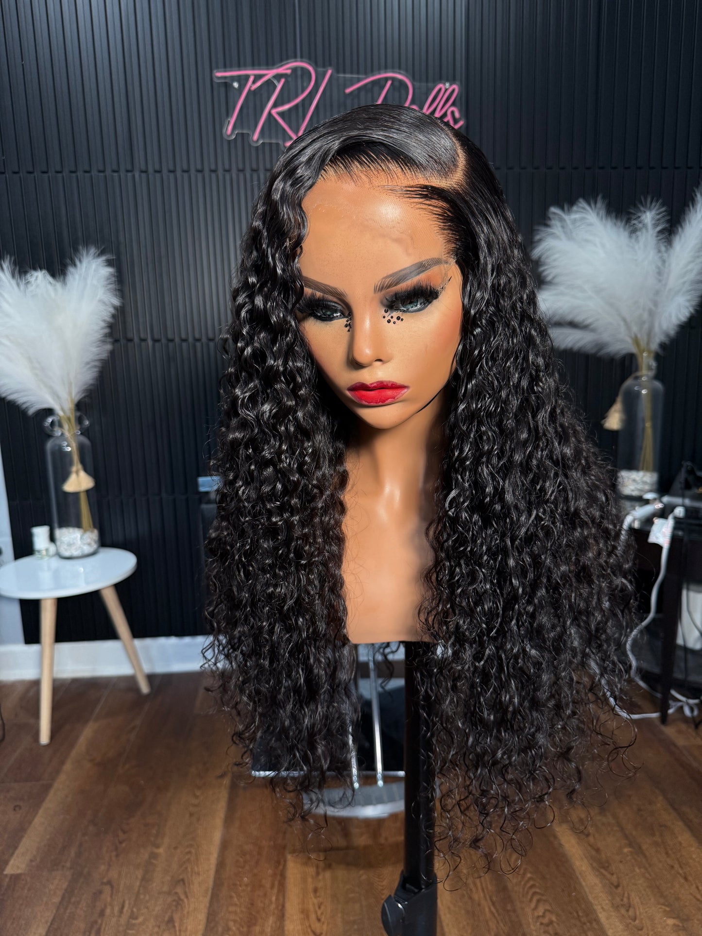 Raw burmese curly unit (side part)