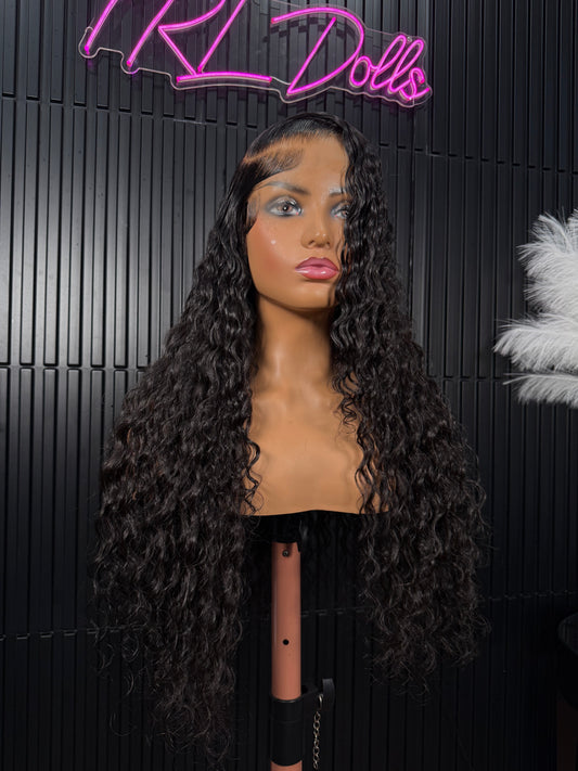 24” Raw Burmese loose curly unit