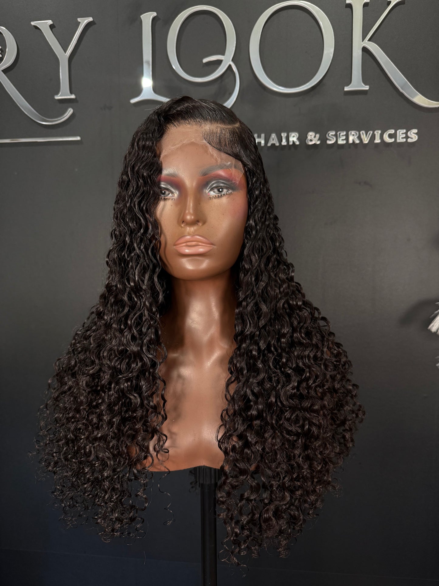 Raw burmese curly unit (side part)